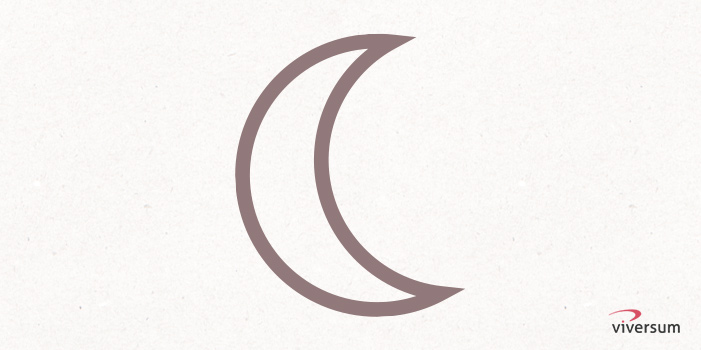 Keltisches Symbol Mond