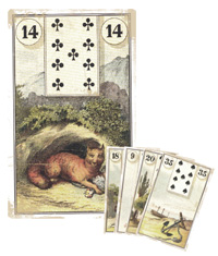 Lenormand Kombination 14
